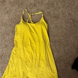 Vibrant Yellow athletic dress